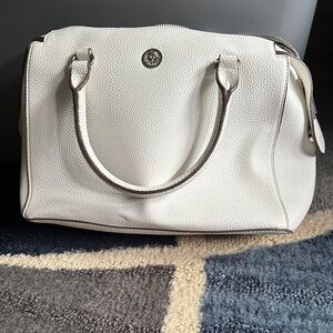Anne Klein White Satchel Bag
